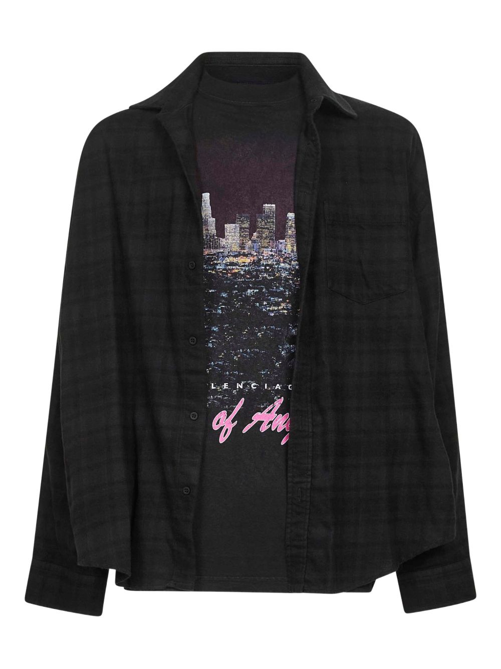 Balenciaga Balenciaga Layered cotton shirt