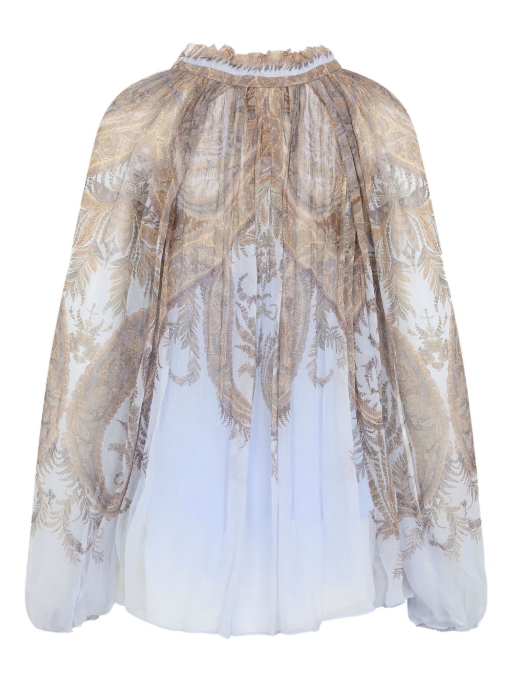 Zimmermann Zimmermann Paisley-print ruffled blouse