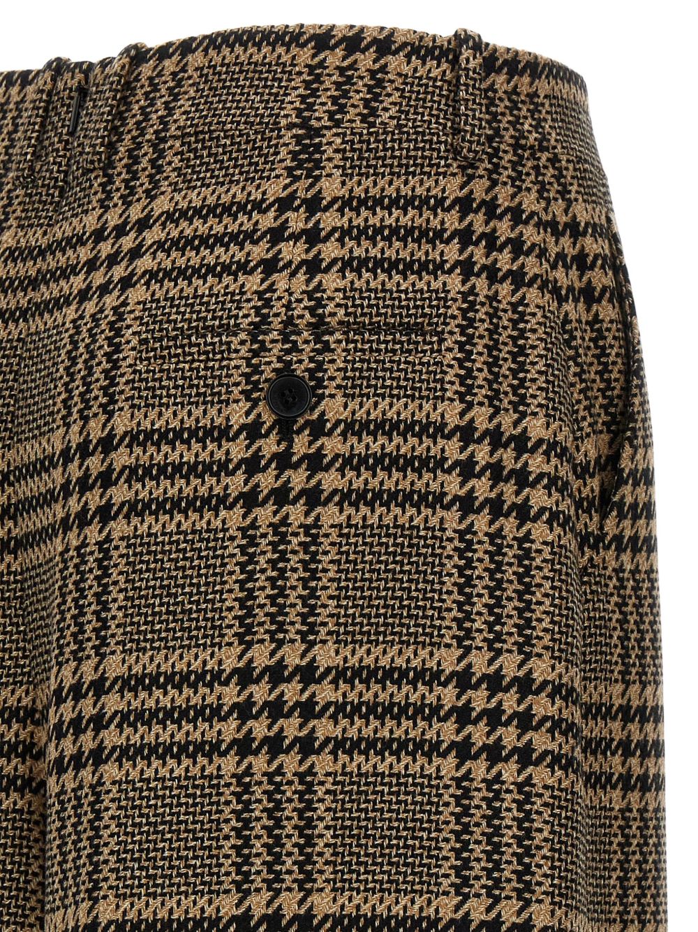 Saint Laurent Saint Laurent Prince of Wales check trousers
