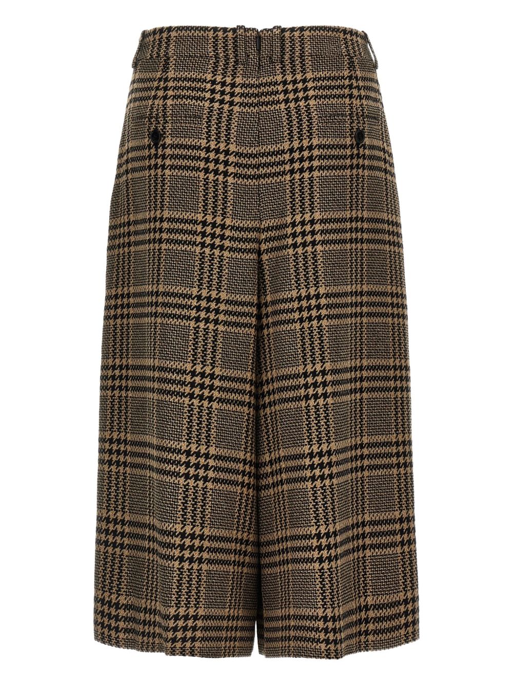 Saint Laurent Saint Laurent Prince of Wales check trousers