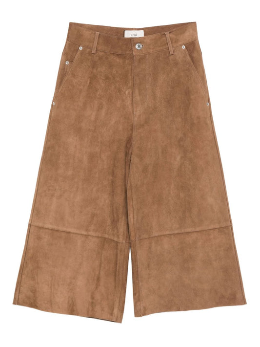 Ami Paris Ami Paris Trousers Brown