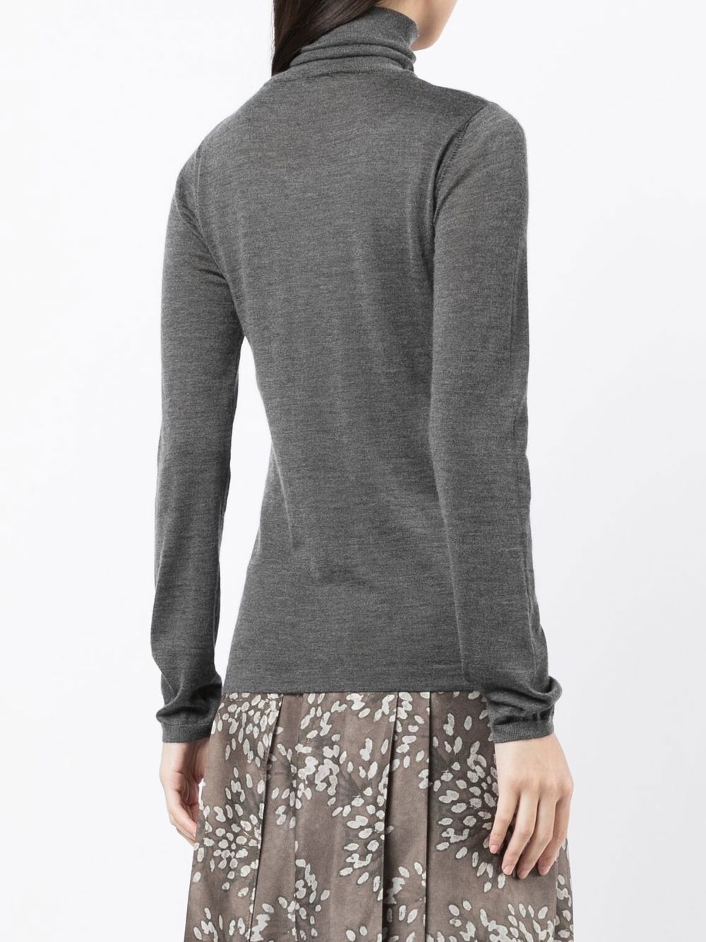Brunello Cucinelli Brunello Cucinelli Cashmere and silk turtleneck sweater