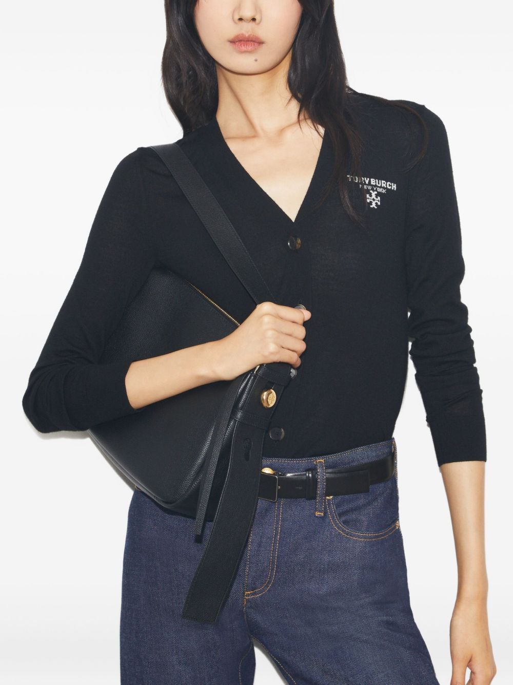 Tory Burch Tory Burch Romy Leather Shoulder Bag