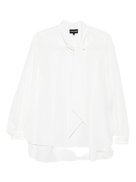 Emporio Armani Emporio Armani Neck-tie blouse