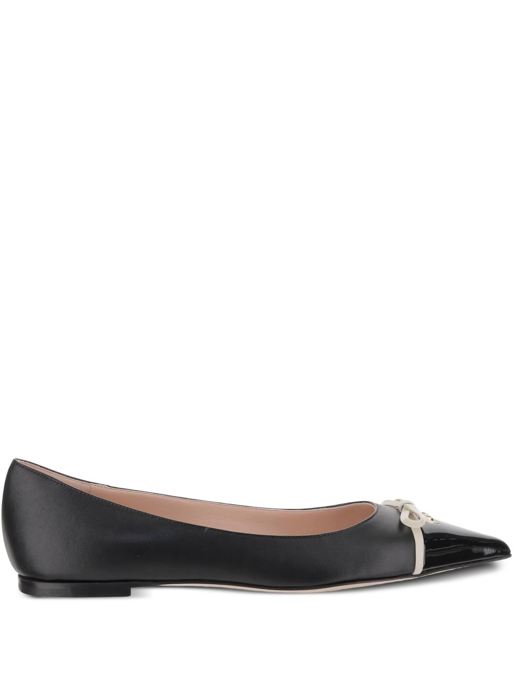 Valentino Garavani Valentino Garavani Bepointy leather ballet flats