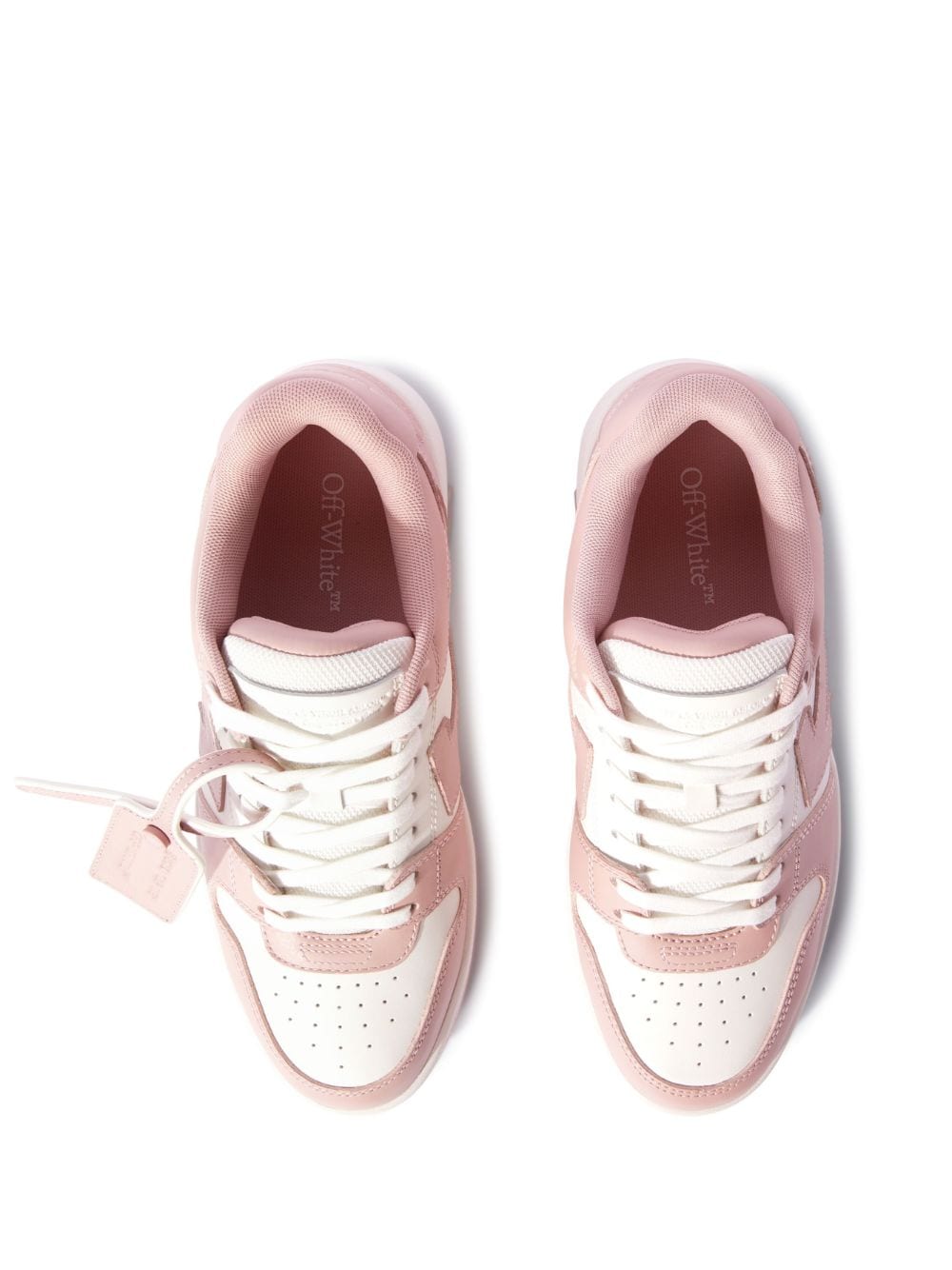 Off White Off White Out Of Office leather sneakers