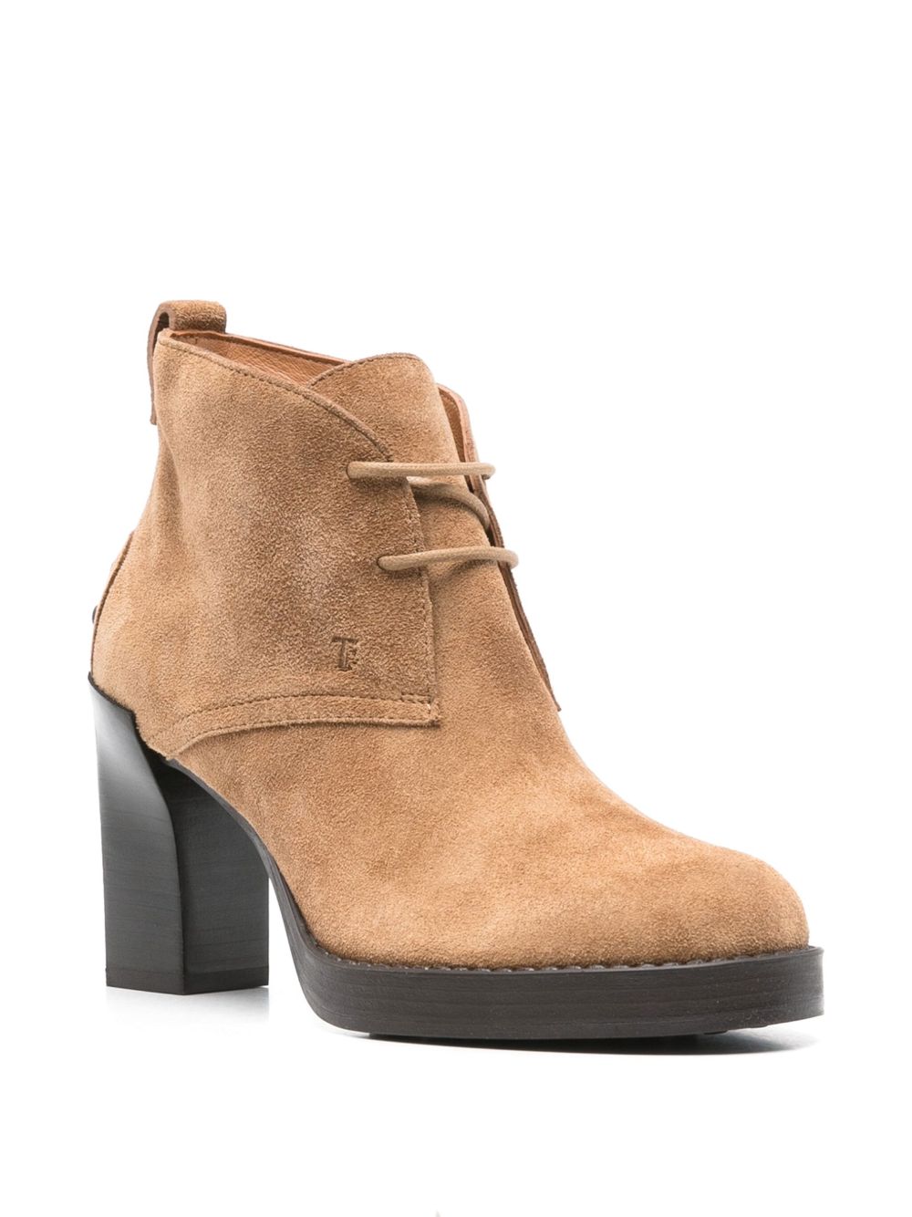 Tod'S Tod's Suede lace-up ankle boots
