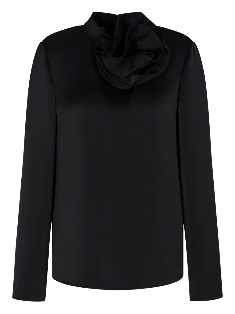 Emporio Armani Emporio Armani Blouse with satin flower detail