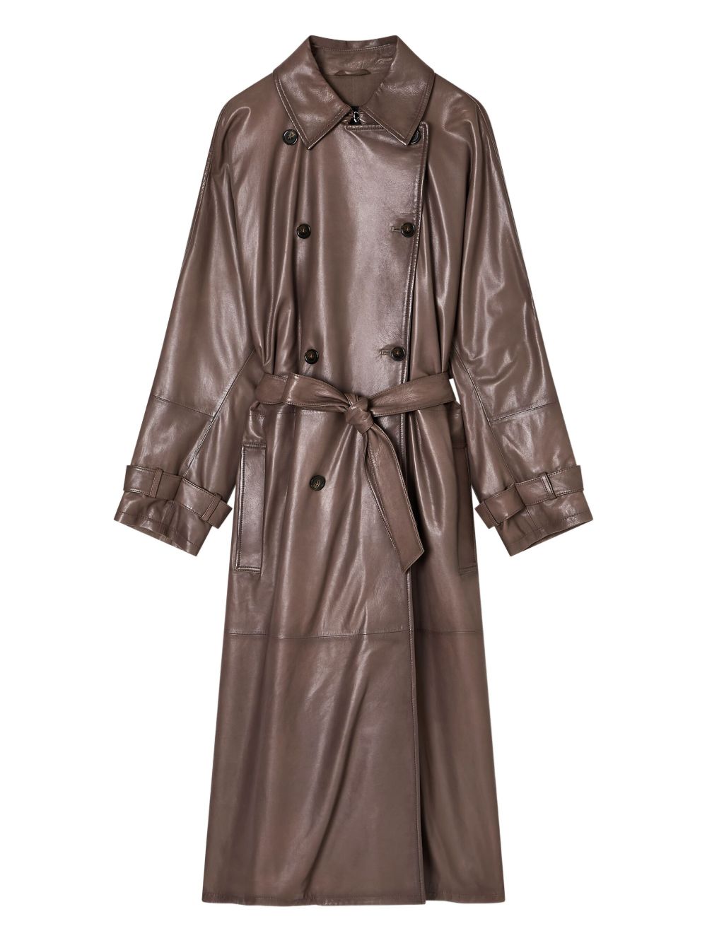 Emporio Armani Emporio Armani Double-breasted belted trench coat