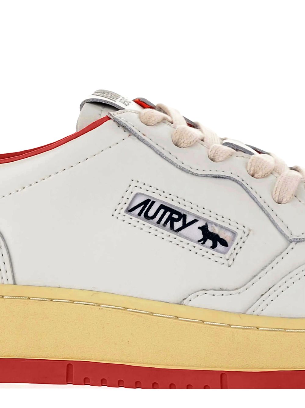 Autry X MAISON KITSUNE AUTRY X MAISON KITSUNE Sneakers Red