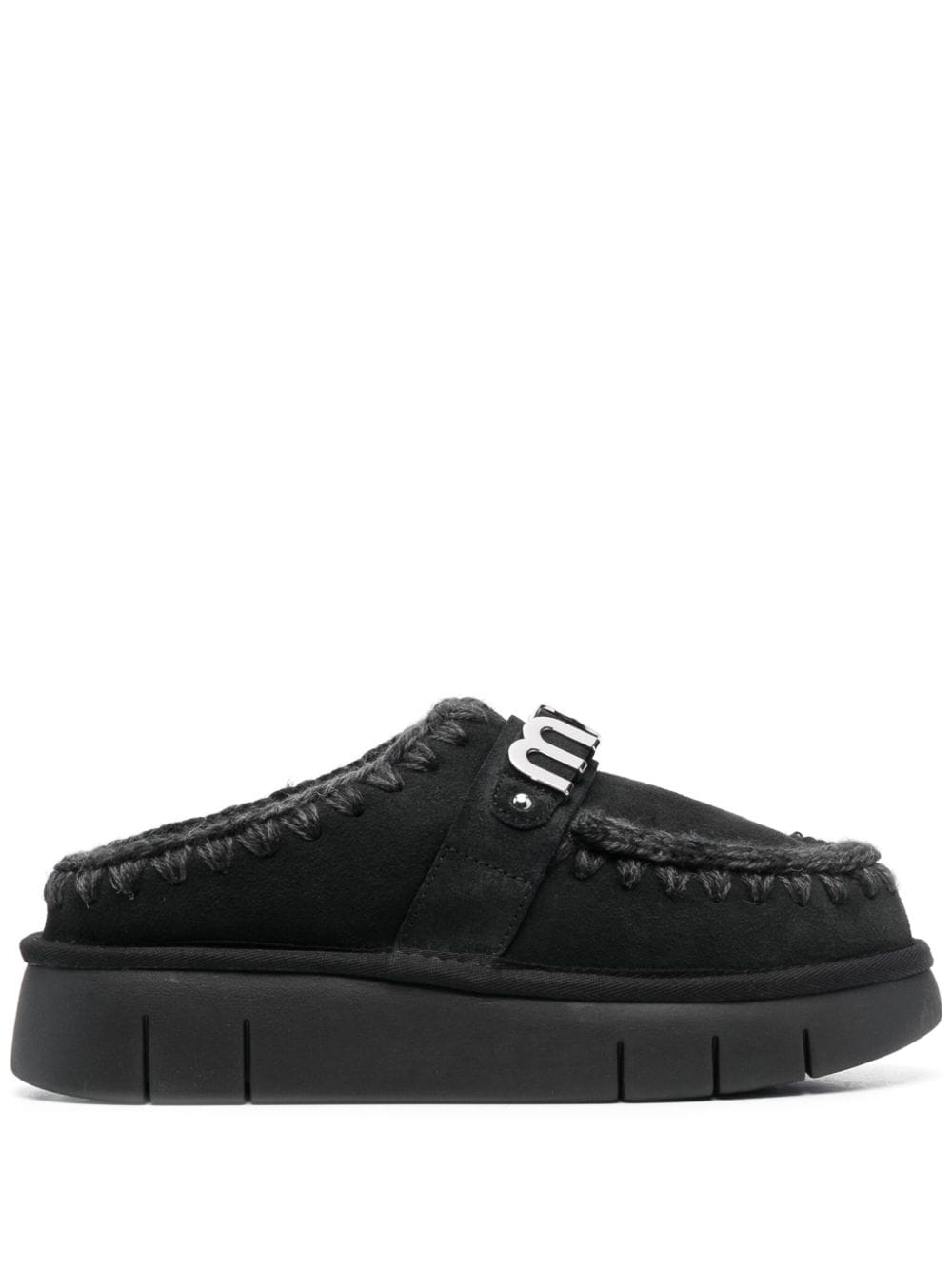 Mou Mou Sandals Black