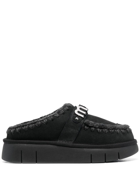 Mou Mou Sandals Black