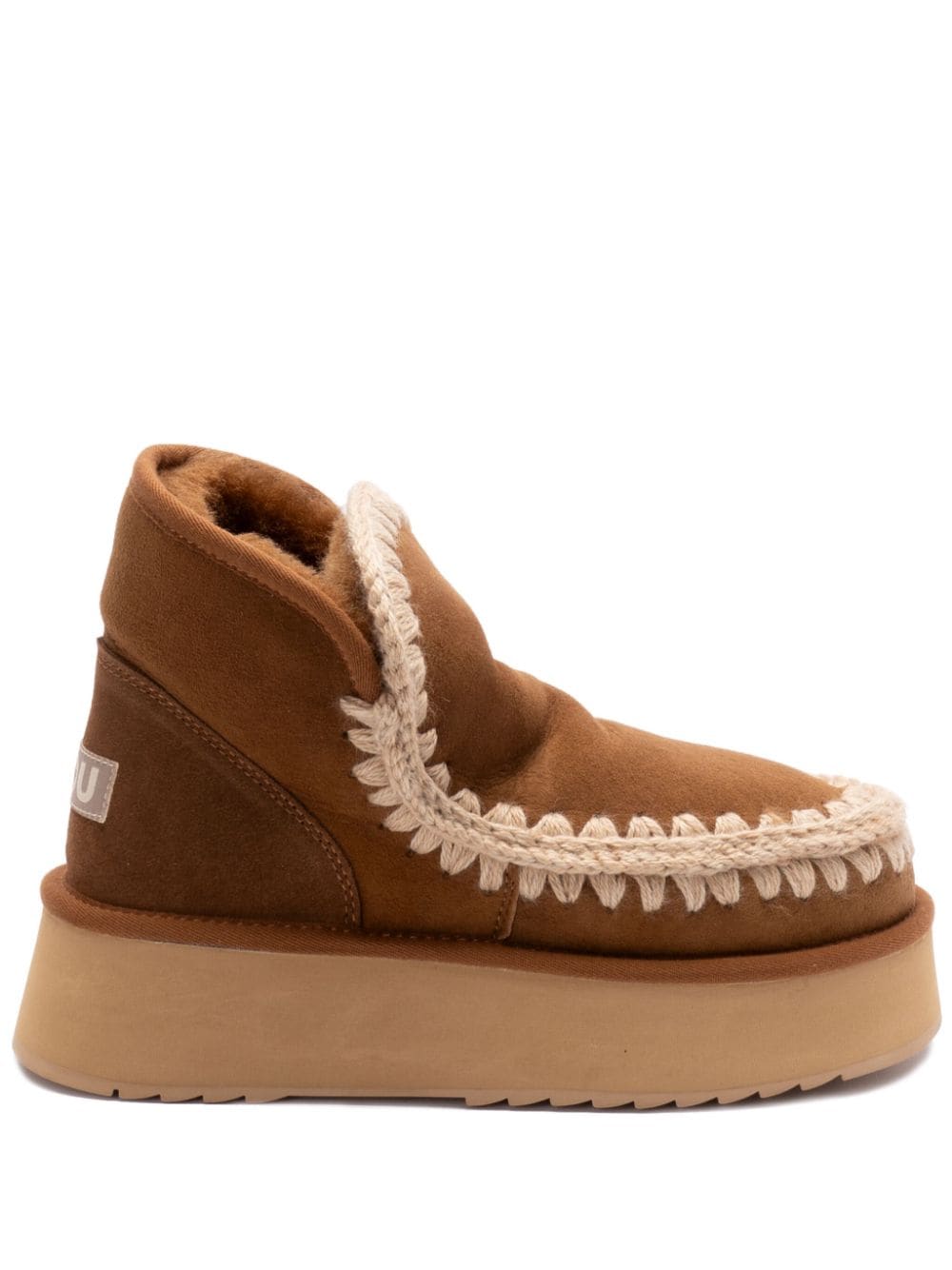 Mou Mou Boots Leather Brown