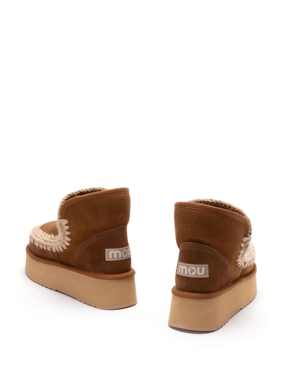 Mou Mou Boots Leather Brown