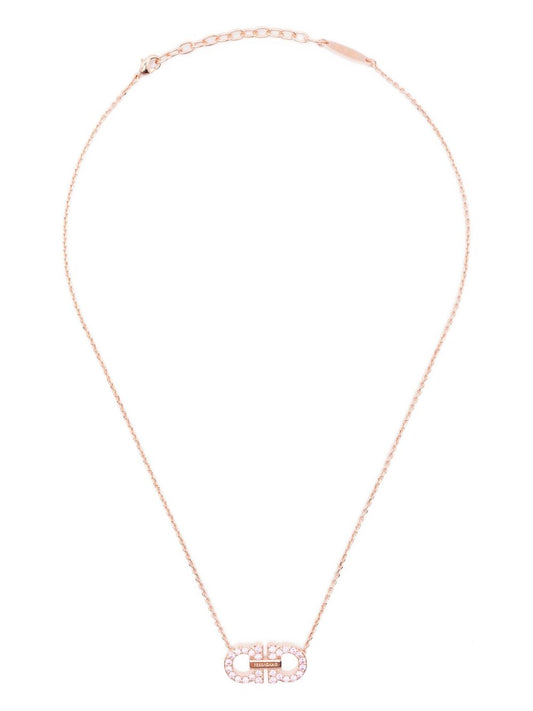 Ferragamo Ferragamo Gancini Pendant Necklace
