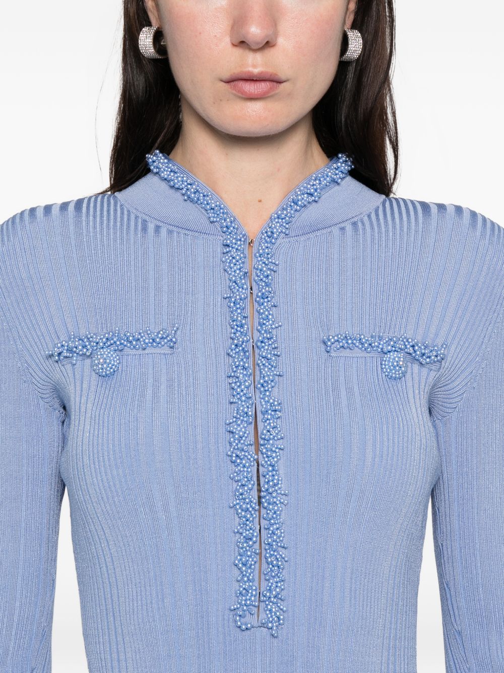 Self-Portrait Self-portrait Dresses Clear Blue