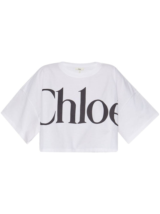 Chloé Chloé Chloè T-shirts and Polos White