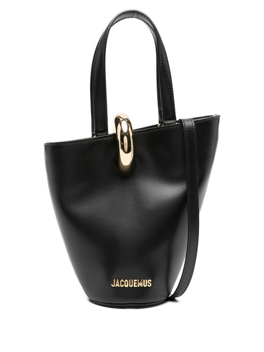 JACQUEMUS Jacquemus Le Petit Bambola leather bucket bag