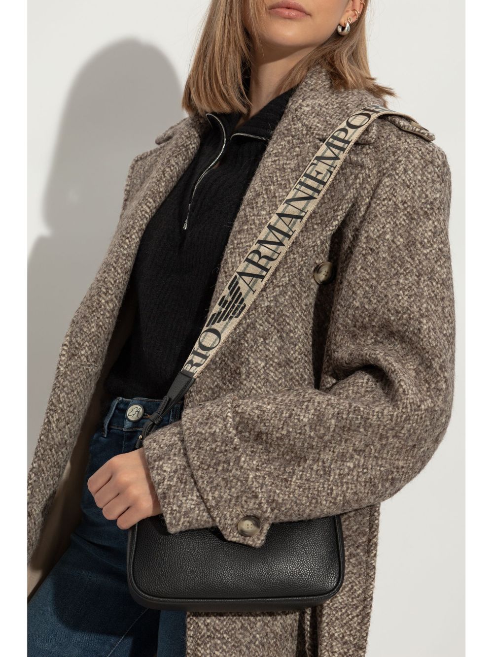 Emporio Armani Emporio Armani mini baguette shoulder bag