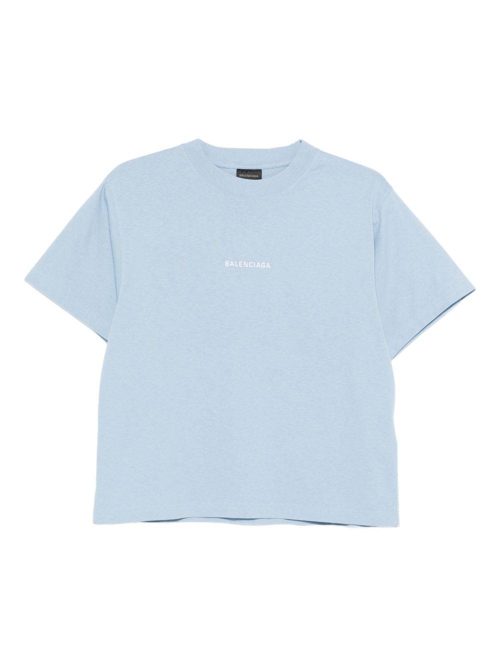 Balenciaga Balenciaga T-shirts and Polos Clear Blue
