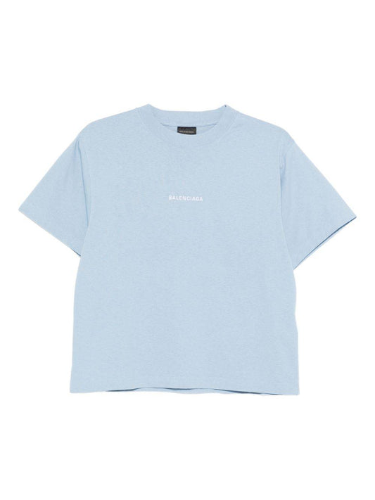 Balenciaga Balenciaga T-shirts and Polos Clear Blue
