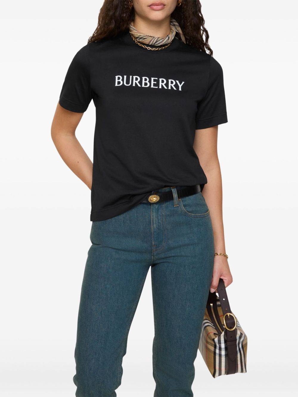 Burberry Burberry T-shirts and Polos Black