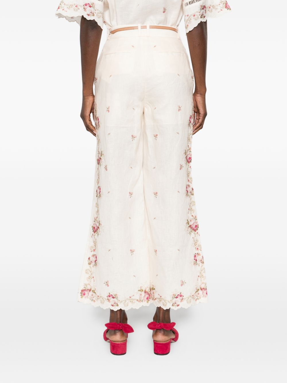 Zimmermann Zimmermann Trousers Beige