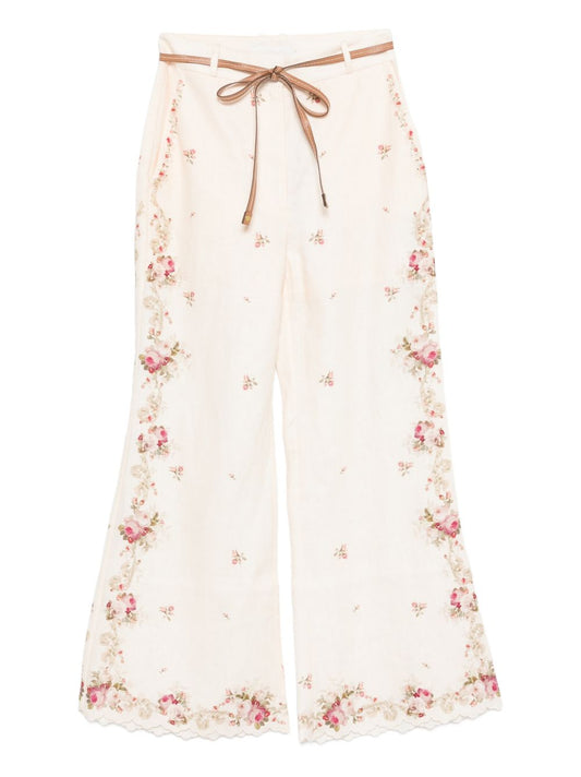 Zimmermann Zimmermann Trousers Beige