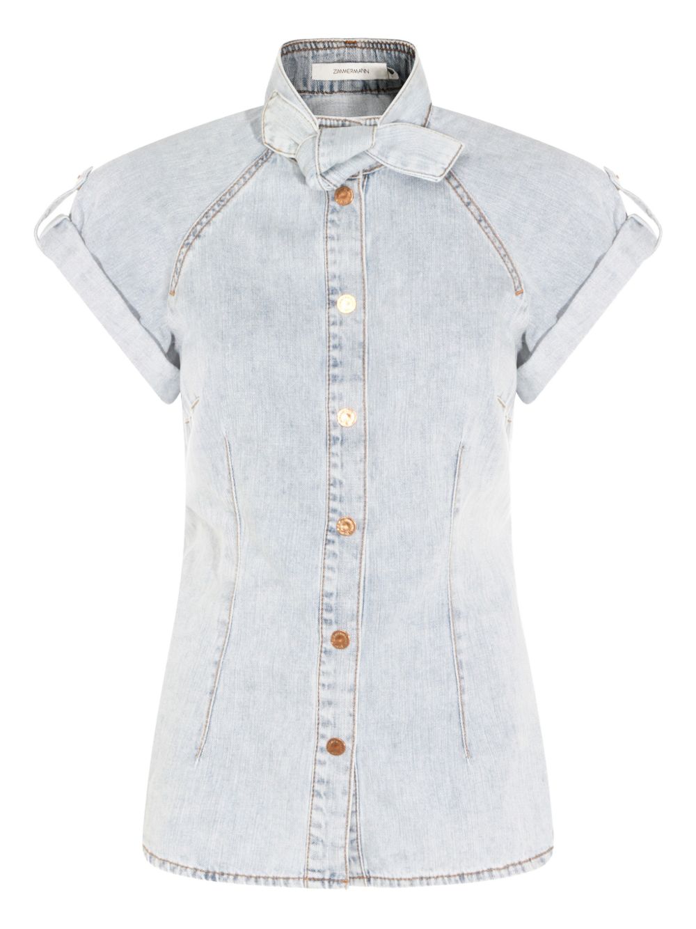 Zimmermann Zimmermann Shirts Clear Blue