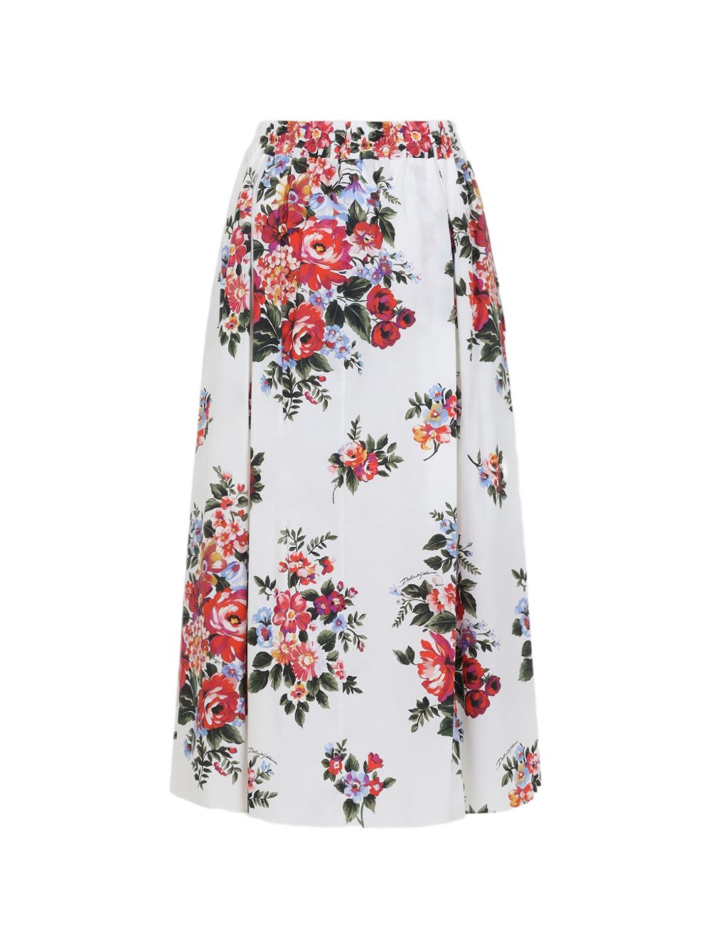 Dolce & Gabbana Dolce & Gabbana-floral print midi skirt