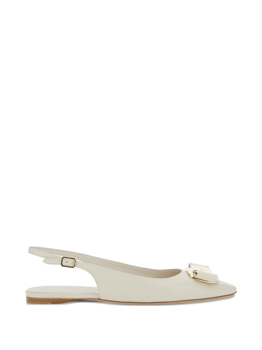 Ferragamo Ferragamo Flat shoes Beige