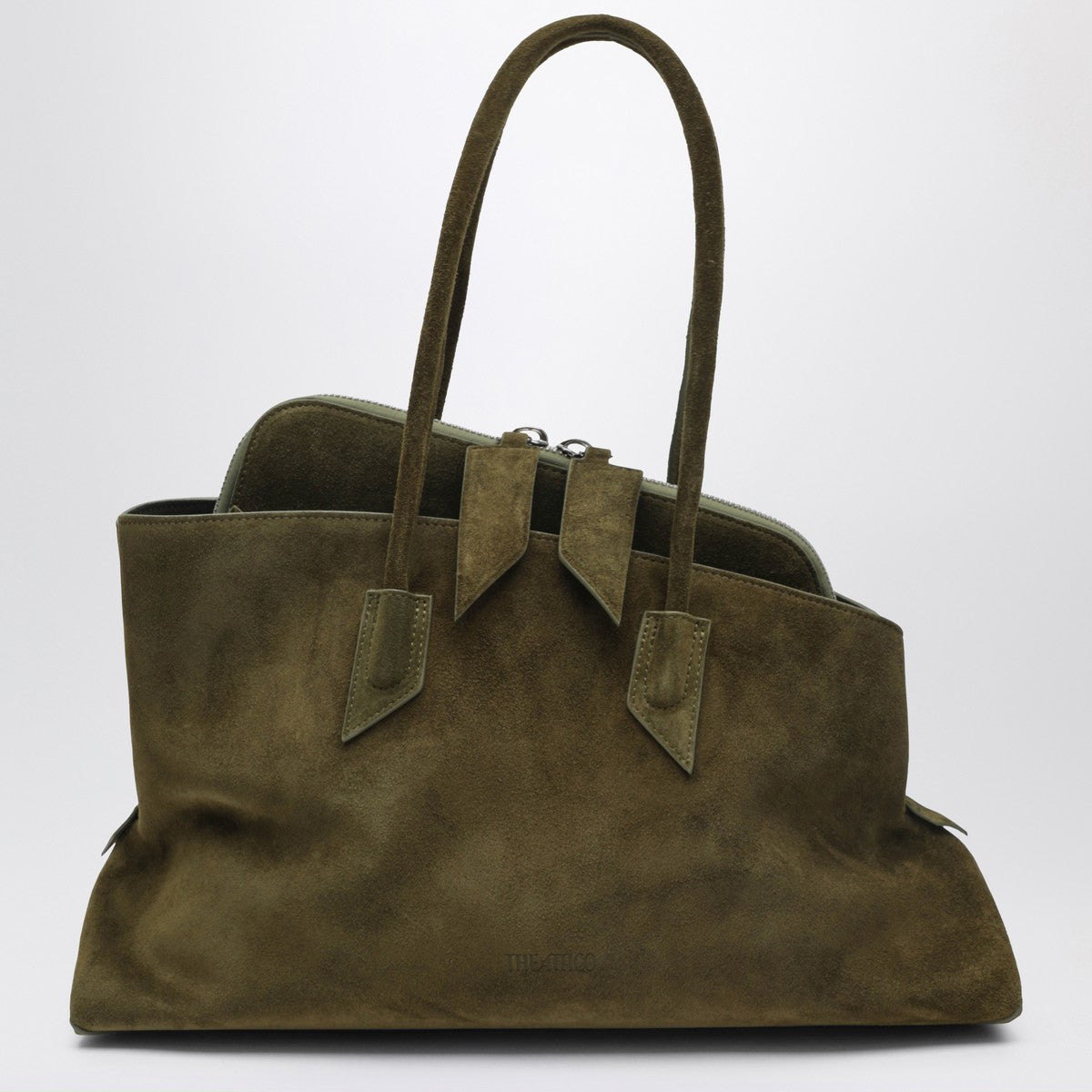 The Attico The Attico La Passeggiata Medium khaki bag