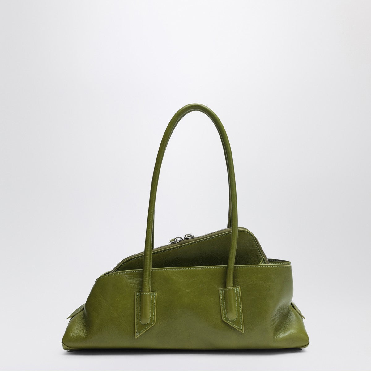 The Attico The Attico Olive green La Passeggiata small bag