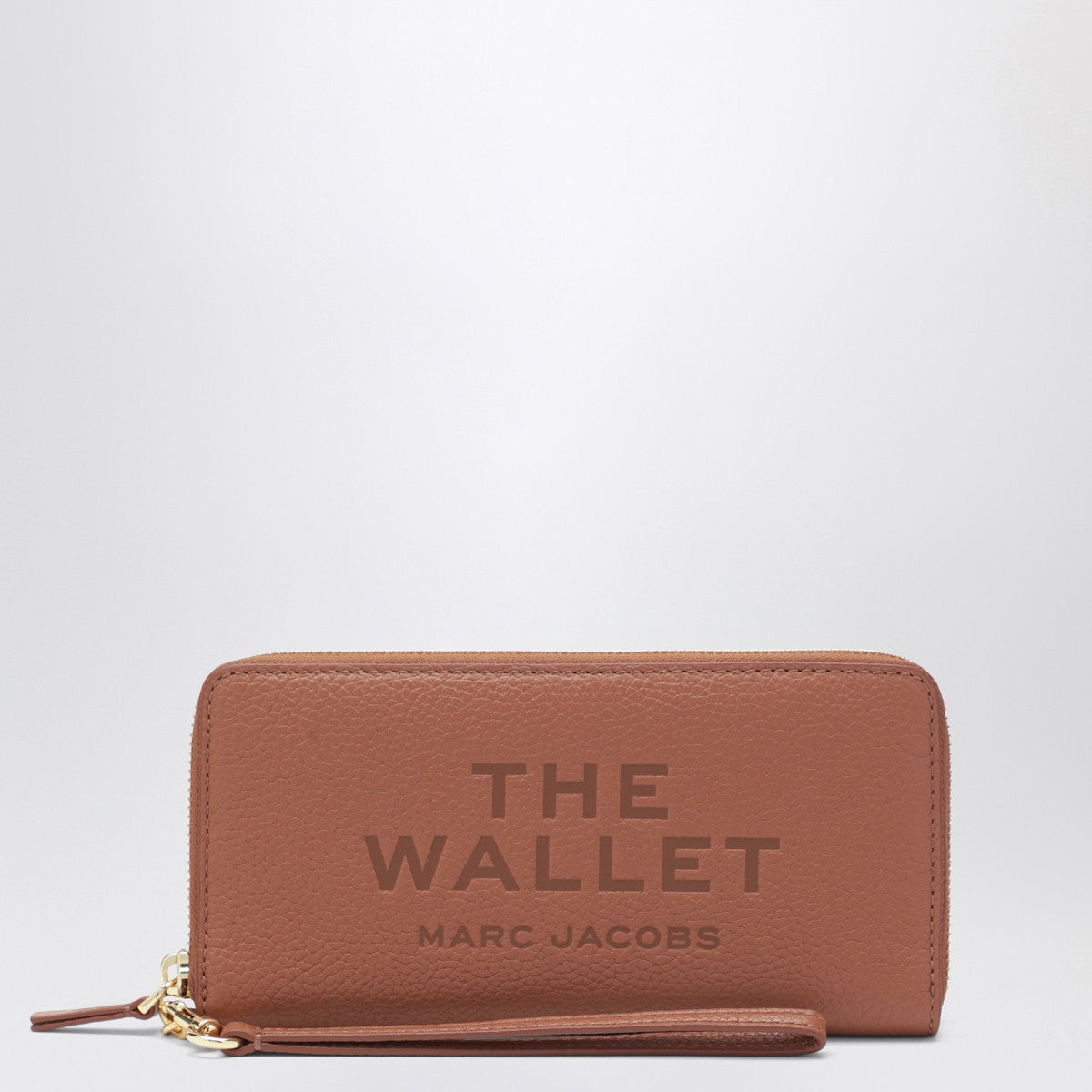 Marc Jacobs Marc Jacobs Beige full-grain leather wallet