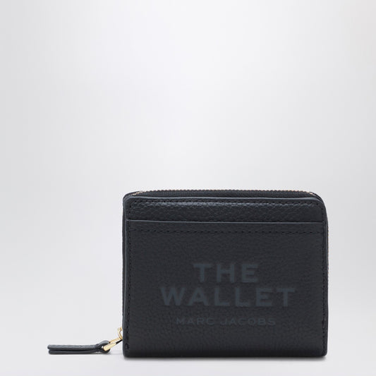 Marc Jacobs Marc Jacobs Mini black full-grain leather wallet