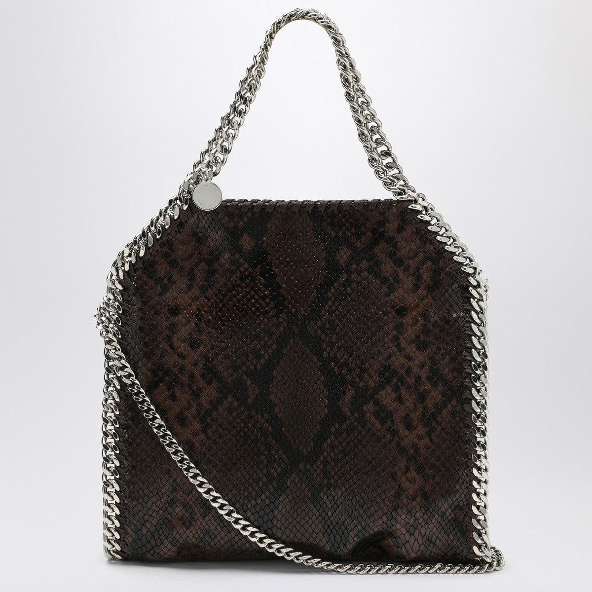 Stella McCartney Stella McCartney Falabella Mini Tote Bag with snake print