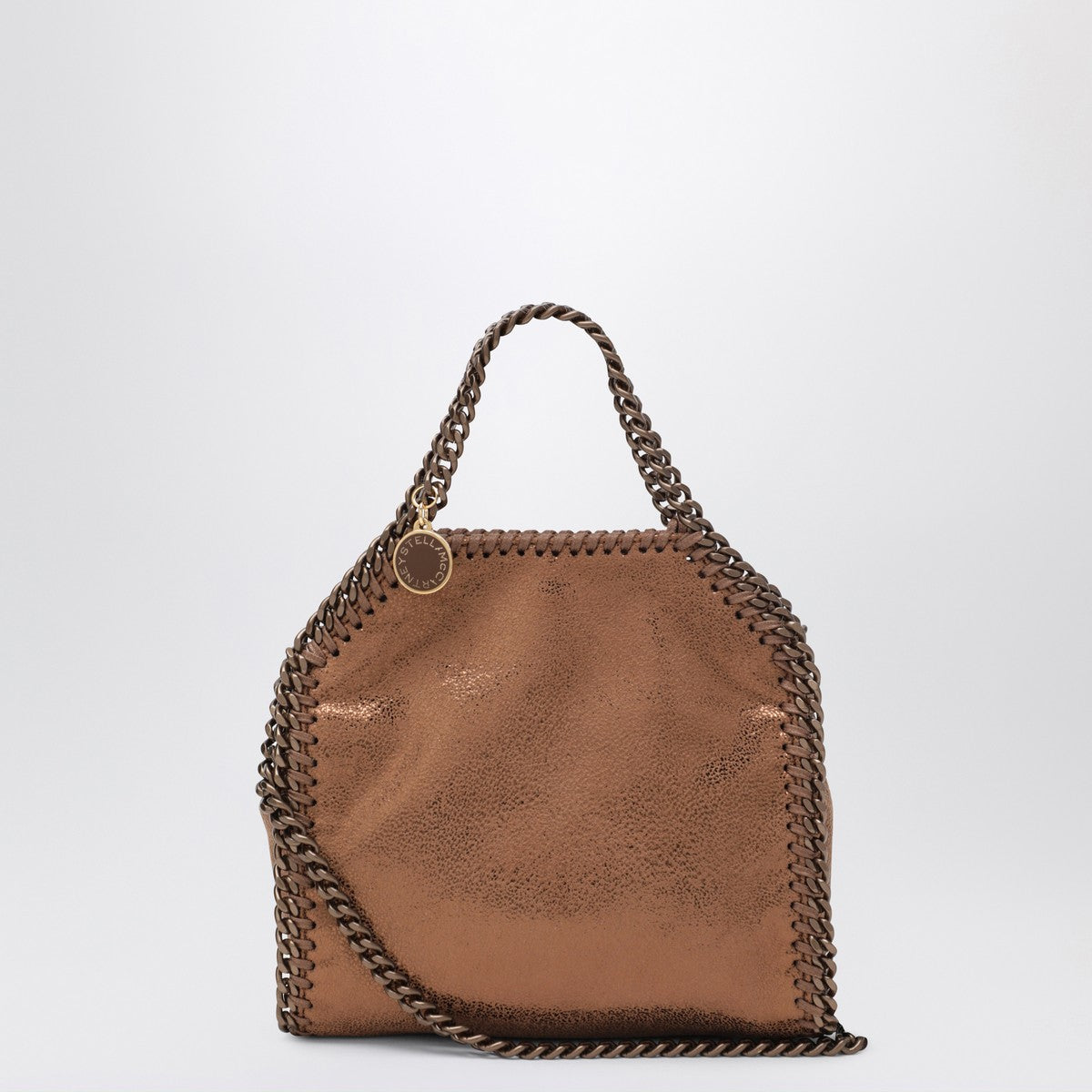 Stella McCartney Stella McCartney Bronze Micro Falabella tote bag