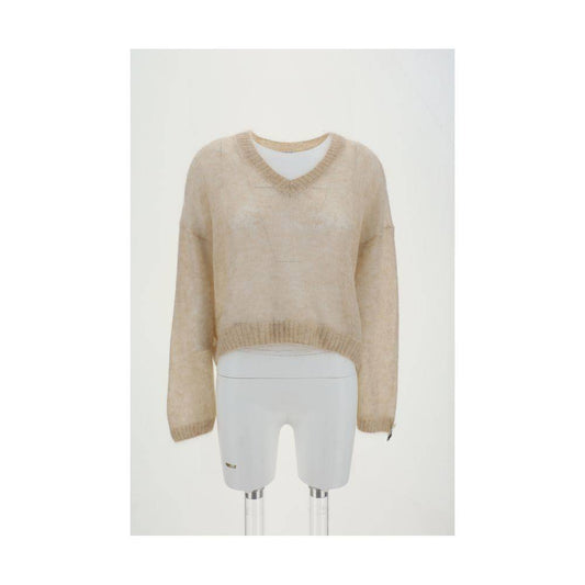 Brunello Cucinelli Beige Mohair Sweatshirt