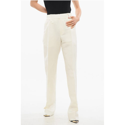 Burberry High-waisted Tailored Pants with Pleats
