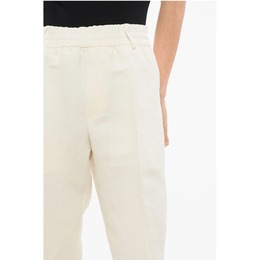 Burberry High-waisted Tailored Pants with Pleats