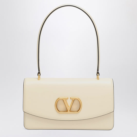 Valentino Garavani Valentino Garavani Vain bag in butter White glossy calfskin