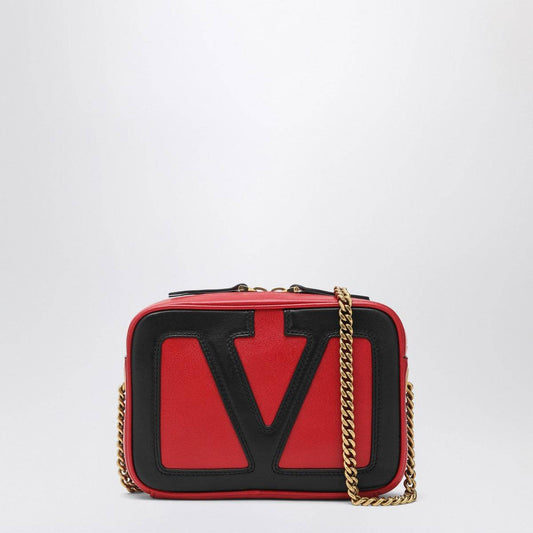 Valentino Garavani Valentino Garavani Viva Superstar chain belt bag red/black
