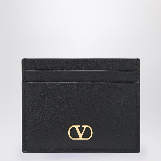 Valentino Garavani Valentino Garavani Vlogo Signature black credit card holder