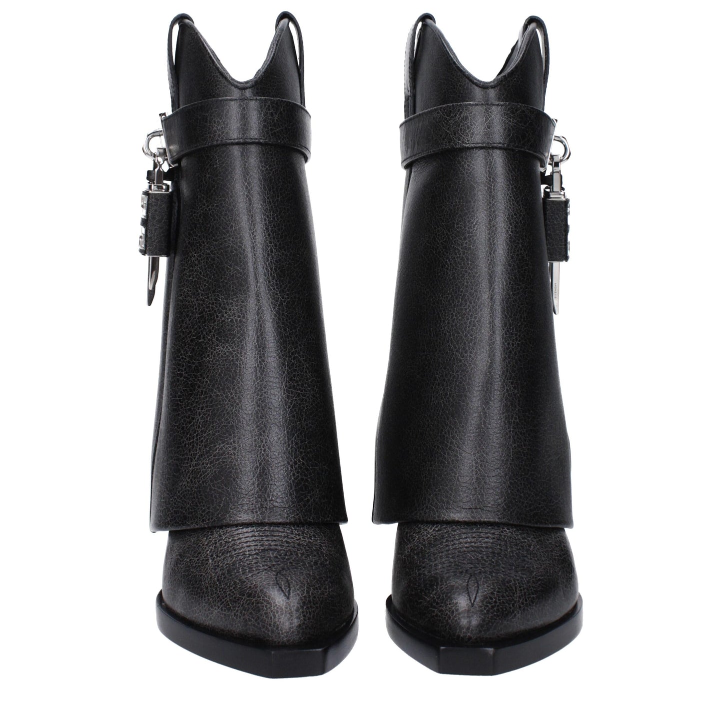 Givenchy Black Leather Ankle Boots