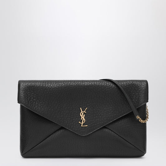 Saint Laurent Saint Laurent Cassandre XXL black envelope bag with chain
