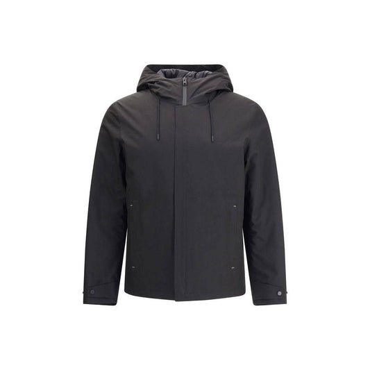 Woolrich Black Polyester Shell Jacket