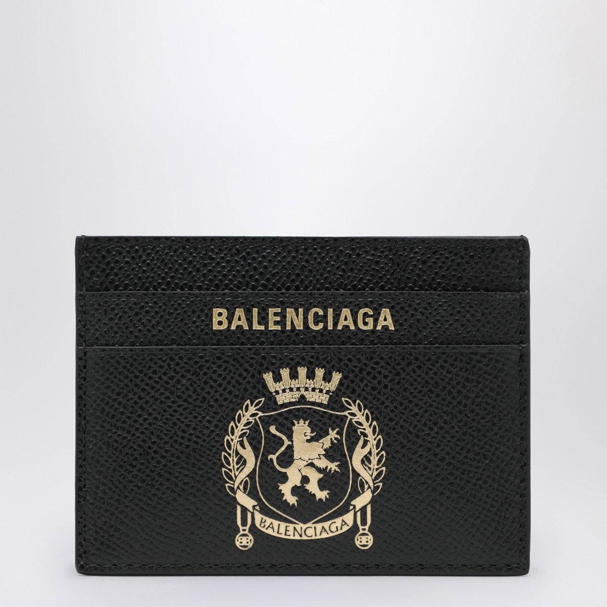 Balenciaga Balenciaga Black leather passport holder