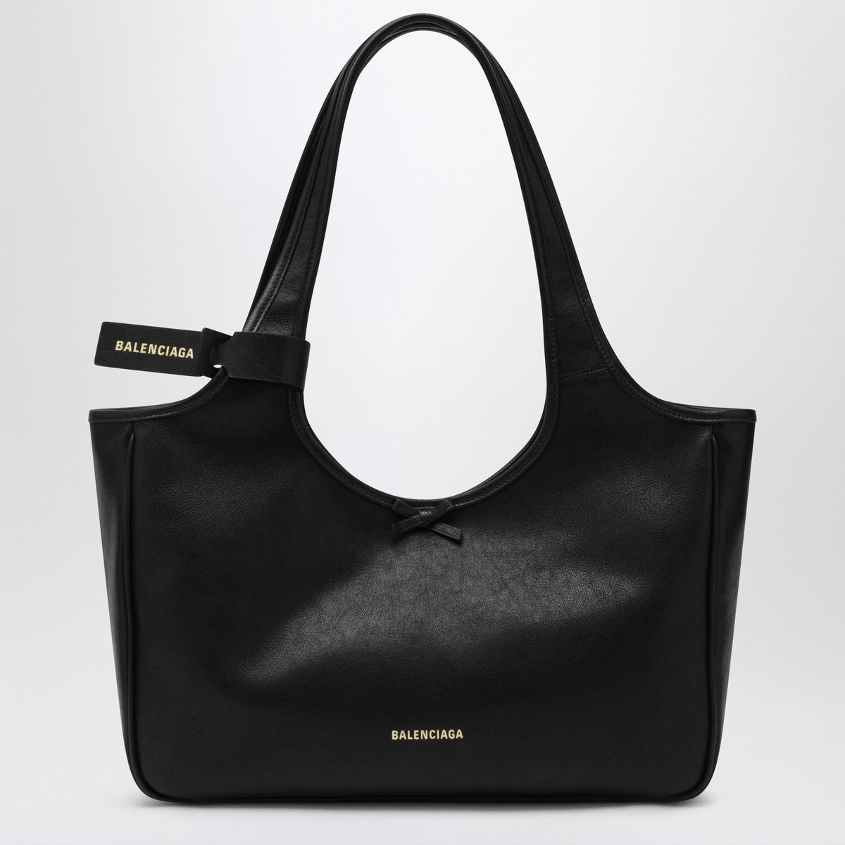 Balenciaga Balenciaga Laundrette East-West black leather tote bag