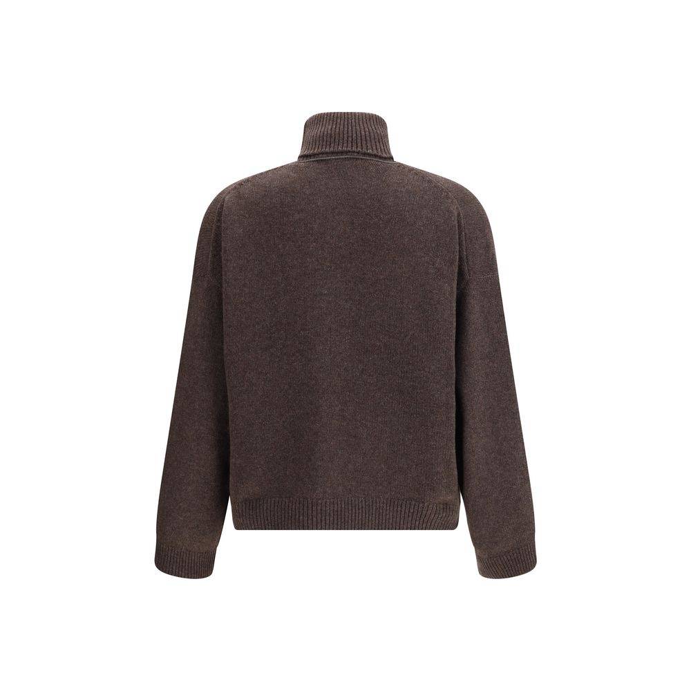 Brunello Cucinelli Brown Cashmere Turtleneck