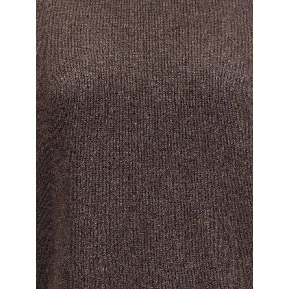 Brunello Cucinelli Brown Cashmere Turtleneck